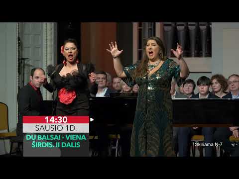 NOMEDA KAZLAUS. MONTSERRAT MARTI. "Du balsai - viena širdis" II dalis 2025 01 01 Lietuvos ryto TV