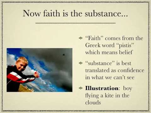 Five Minute Bible Study: Hebrews 11:1-3