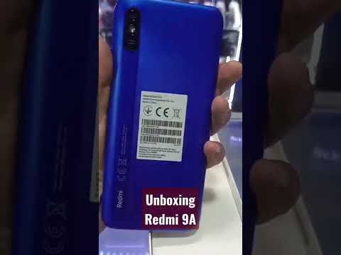 Unboxing Redmi 9A #xiaomi