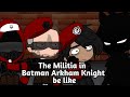 The Militia in Batman Arkham Knight be like | skit | gacha | DC / Batman Arkham Knight