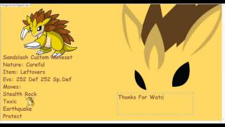 Moveset 13 - Sandslash