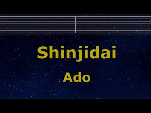 Karaoke♬ Shinjidai (New Genesis) - Ado (Uta from ONE PIECE FILM RED) 【With Guide】 Instrumental