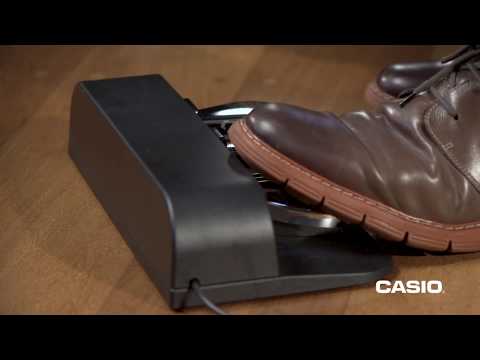 Демонстрация педалиCasio SP-34
