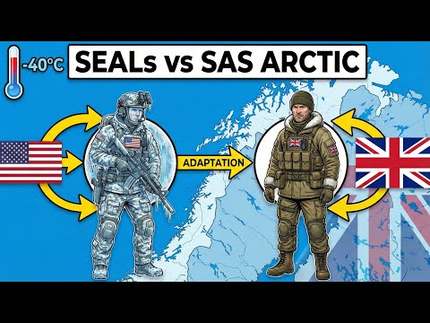 US Navy SEALs vs British SAS in Arctic Survival — INSTANT REGRET 😱