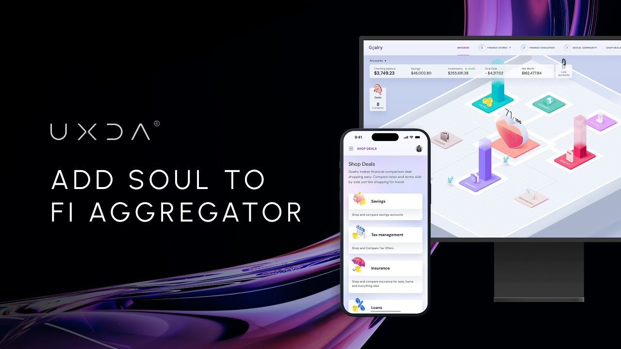How UXDA added soul to Goalry financial aggregator