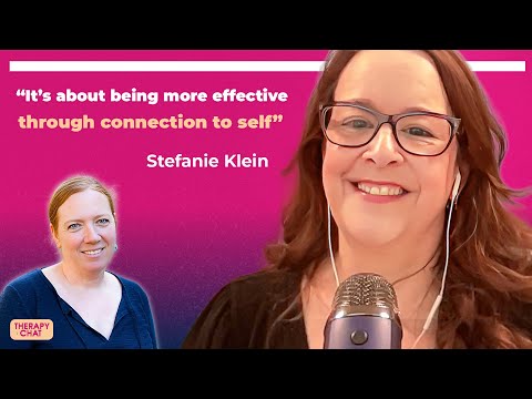 Finding The Authentic Therapist In You with Stefanie Klein