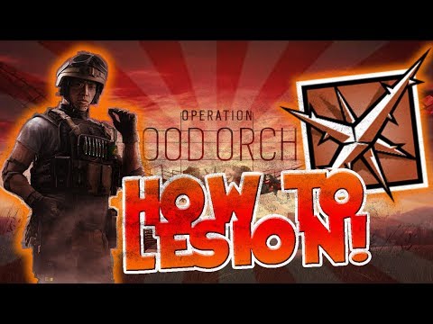HOW TO PLAY AS  LESION TUTORIAL! | Rainbow 6 Seige Operation blood orchid | BECKONATOR