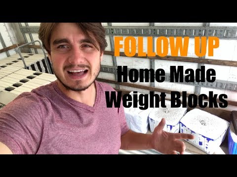 Follow Up - Home Made Weight Blocks