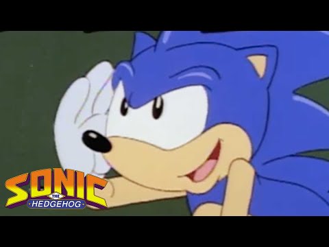 The Adventures of Sonic The Hedgehog: Birth of a Salesman | Classic Cartoons For Kids