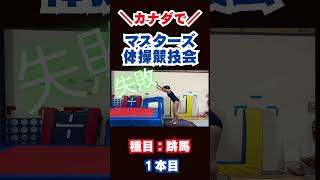 一本目跳馬は失敗|といってもエアボード&レジー