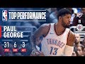 Paul George Pours In 31 Points To Help Lead The Thunder To Victory January 4 2018