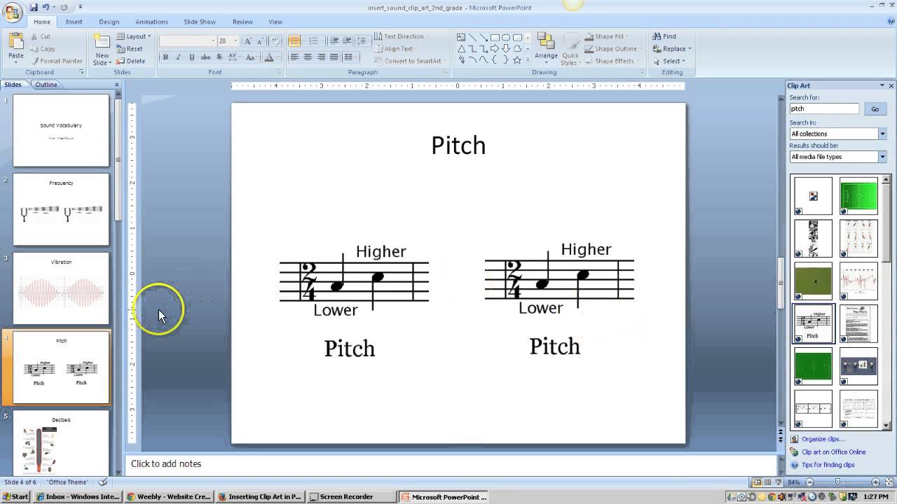 2nd grade sound clip art