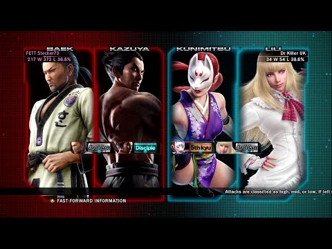 FETT stecher73 (Kazuya & Baek) vs Dr Killer UK (Kunimitsu & Lili)