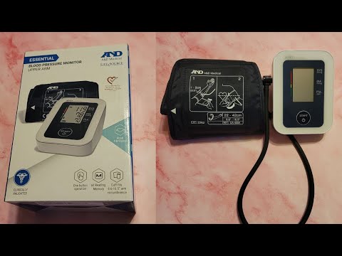 A&D Medical Blood Pressure Monitor for Home Use, UA-651 – Upper Arm Precise BP Machine – Wide Range Cuff (8.6” / 22-42cm), Adults, 4 AA Batteries video review thumbnail