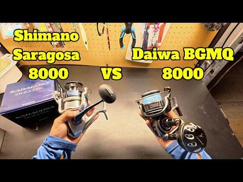 Daiwa BGMQ 8000 (1 Year Later) vs Brand New Saragosa 8000 — First Impressions!