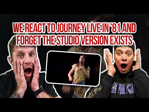 Best Live Performance Ever! First Reaction To Journey - Don't Stop Believing (LIVE)
