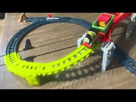 Push-Along Percy’s Up & Down Cargo Drop Set Unboxing and Review (Part 2)