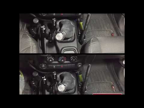 B&M Jeep JK Precision SportShifter: Before&After