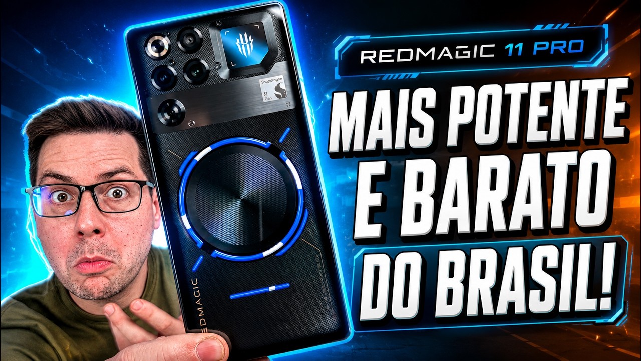 REDMAGIC 11 Pro! O TOPO DE LINHA mais BARATO de 2026!