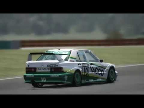 AC • Mercedes Benz "YACCO" DTM 190 evo II @ Grobnik | EL