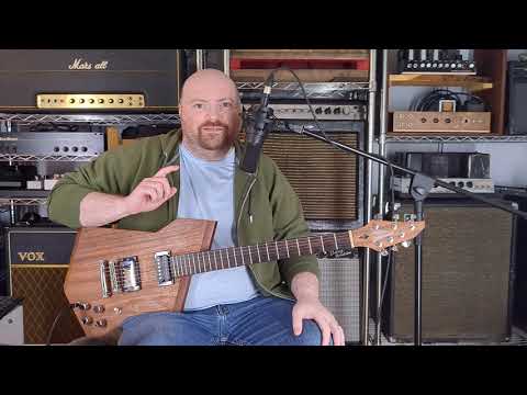 Amethyst Guitars 8 Bit Sapele. Luthier built, custom, handmade, unique image 4