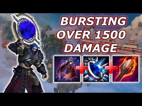WHY CAN ATLAS BURST OVER 1500+ DMG? - Season 9 Masters Ranked 1v1 Duel - SMITE