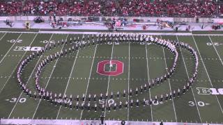 The Ohio State University Marching Band Performs their Hollywood Blockbuster Show
