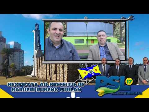 PSL - BARUERI: JULIO LEAL,  responde ao Furlan ofendeu o presidente Bolsonaro