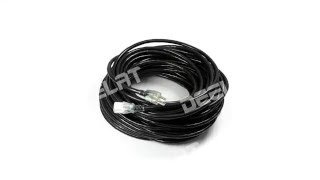 30m Lighted Ext. Cord/14awg 13a/125v Yellow - Pkg Qty 4