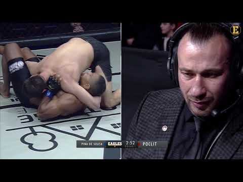 Eagles 11 Main Card welterweight bout -77.1 kg. Flavio Pina De Sousa vs Luca Poclit