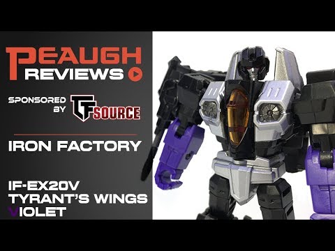 Video Review: Iron Factory IF-EX20V - Tyrant's Wings VIOLET