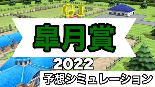 皐月賞 2022 予想 【シミュレーション】