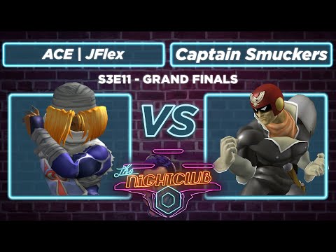 The Nightclub S3E11: Captain Smuckers vs ACE | JFlex - Grand Finals SSBM
