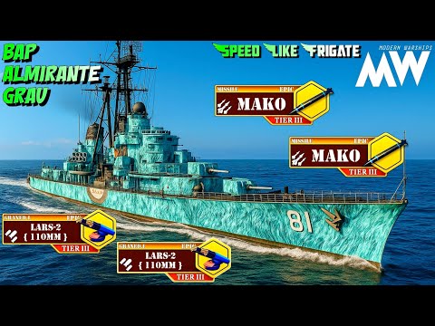 Almirante Grau: Is This New Ship PAY-TO-WIN? Modern Warships Gameplay