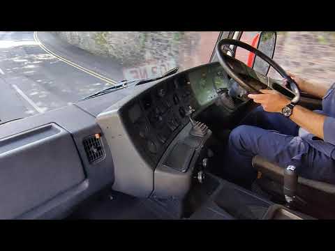 Scania 113m 360.First test drive after restoration.