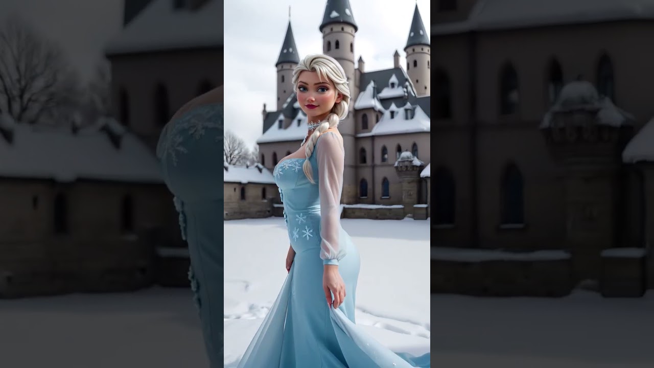Elsa 🥰 #viral #AI #art