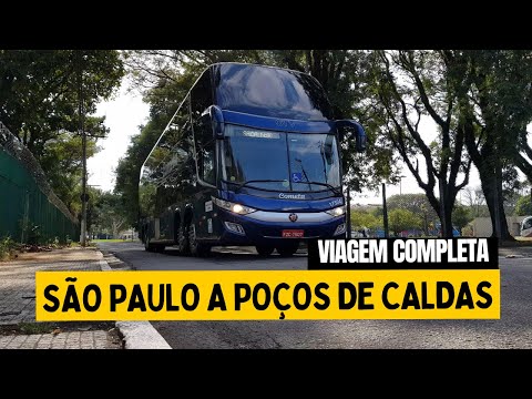 Ônibus de São Paulo x Poços de Caldas com a Viação Cometa