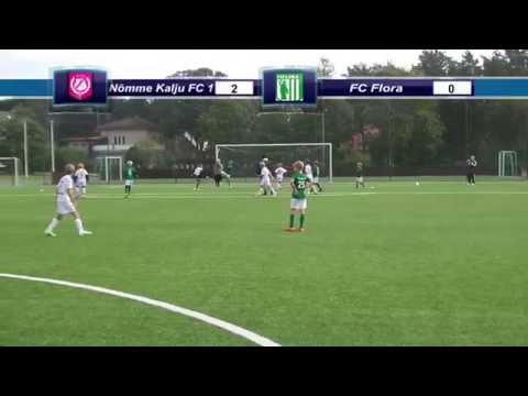 Nõmme Kalju FC I - 11 : 2 - Tallinna FC Flora (нарезка голов) | ENMV 2014 - Liiga E2.I - IX voor.