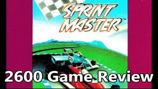 Sprint Master Atari 2600 Review - The No Swear Gamer Ep 278