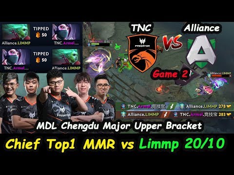 TNC Predator vs Alliance | Armel [Templar] vs Limmp 20/10 MDL Chengdu Major Game 2 Dota 2 Gameplay