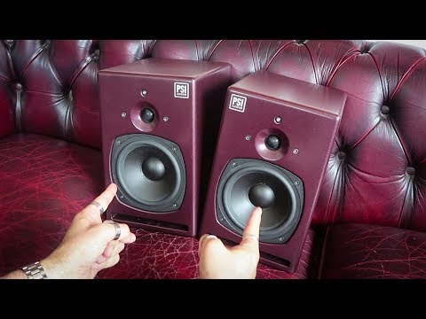 Unboxing the PSI Audio A17M Studio Monitors