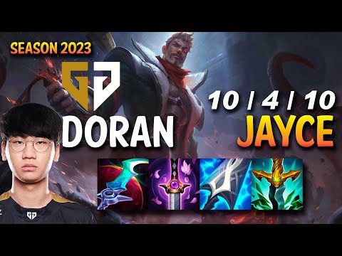 GEN Doran JAYCE vs RENEKTON Top - KR Ranked