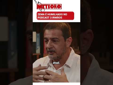 ZEMA É HUMILHADO NO PODCAST 3 IRMÃOS