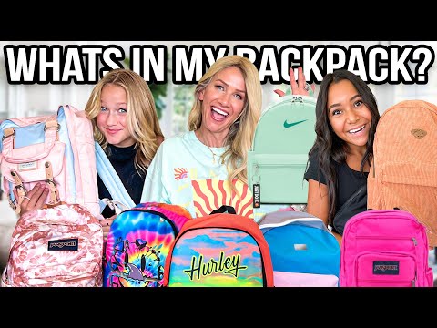What's in my BACKPACK + WATER BOTTLE SHOPPiNG 2022!! Back to School