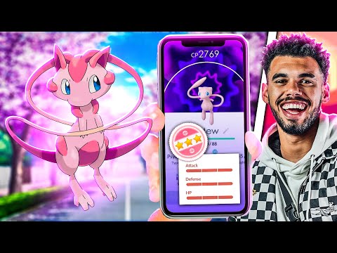 MEW 100% NUNCA TINHA VISTO ISTO - POKEMON GO | Cris |