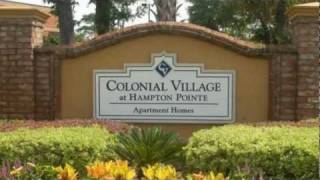 preview picture of video 'Charleston SC Temporary Housing: Colonial Village at Hampton Pointe'