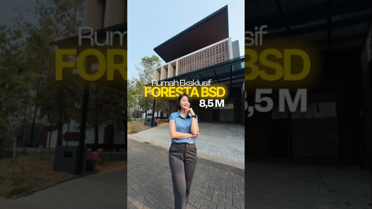 Hook House Standalone Building, Next to Foresta Park, BSD City