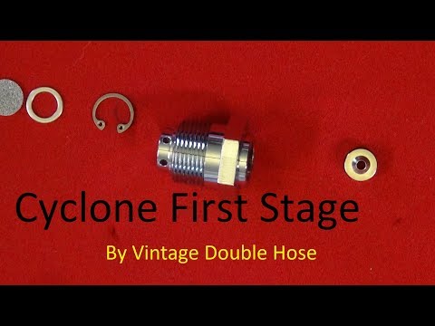 Cyclone First Stage for Vintage Double Hose Regualtors