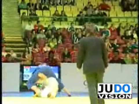 JUDO 2008 European Championships: Sviatlana Tsimashenka (BLR) - Vanja Mandic (SRB)