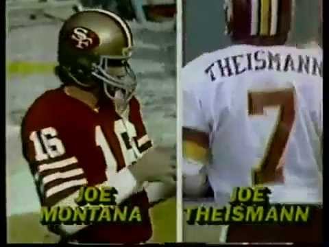 1983 NFC Championship Game San Francisco 49ers vs Washington Redskins